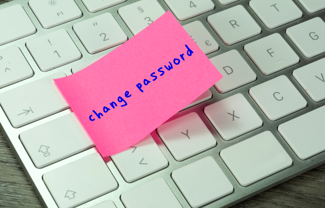 changing your password