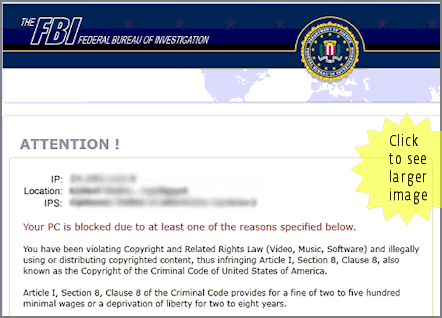 FBI ransomware Reveton