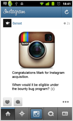 Guerrero's cheeky Instagram message to Mark Zuckerberg