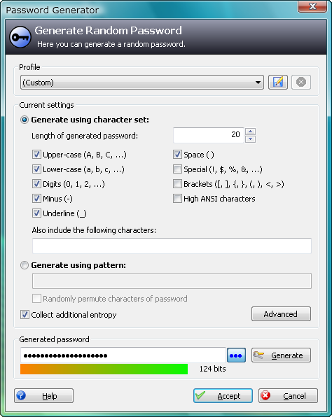 KeePass Password Generator