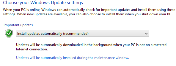 Figure 12: Windows Update