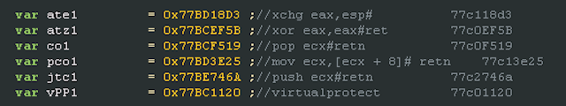 Imagen 1 del código del exploit para la vulnerabilidad CVE-2013-3897