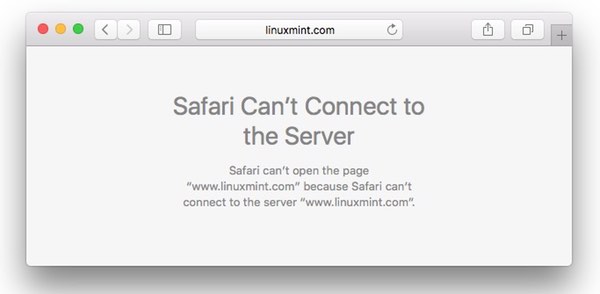 Linux Mint website down