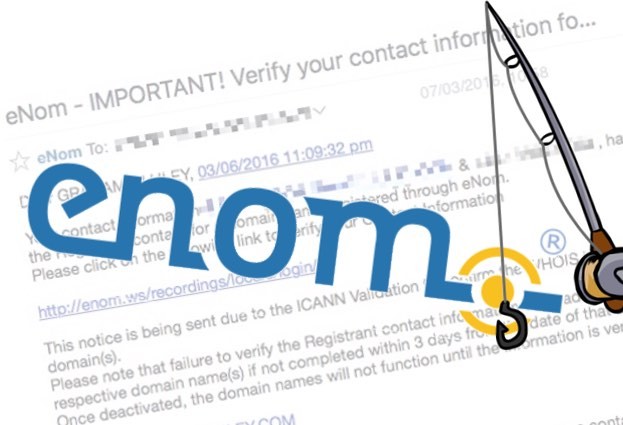 Beware spear phishers trying to hijack your website