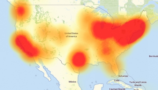 Denial of service attack impacts websites in the United States