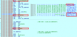 Shellcode wie vom Exploit geliefert