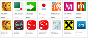 Abbildung 4 – Icons der ins Visier geratenen Banking-Apps