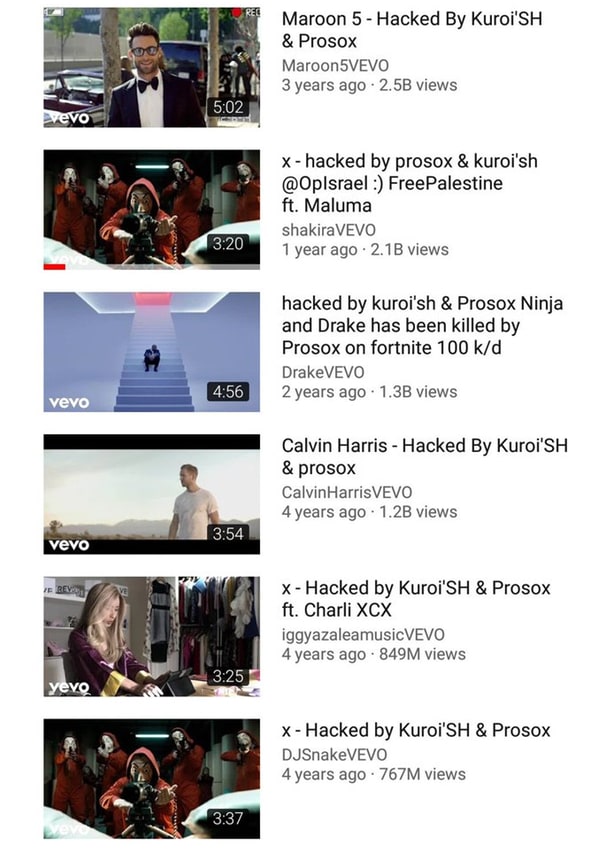El video de YouTube más visto ha sido pirateado 1