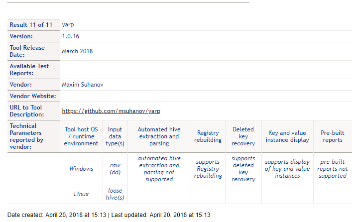 Suchergebnis für Analyse-Tools für die Windows-Registrierung - 11 Tools gefunden