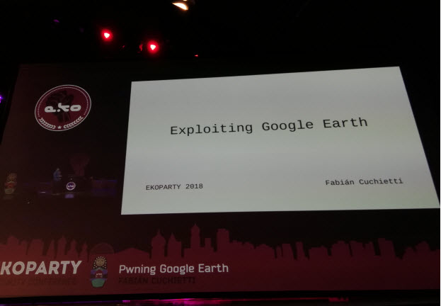 Ekoparty 2018: vulnerabilidad en Google Earth permite ingresar al dispositivo de la víctima solo con abrir una ubicación