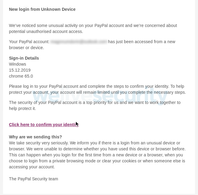 , Ambitious scam wants far more than just PayPal logins