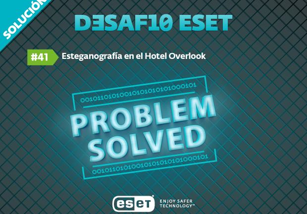 Solución al Desafío ESET#41: esteganografía en el Hotel Overlook