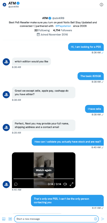 conversation with a scammer 1