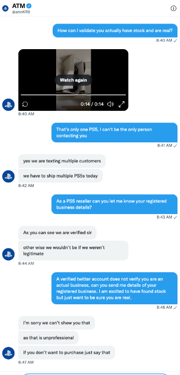 conversation with a scammer 2