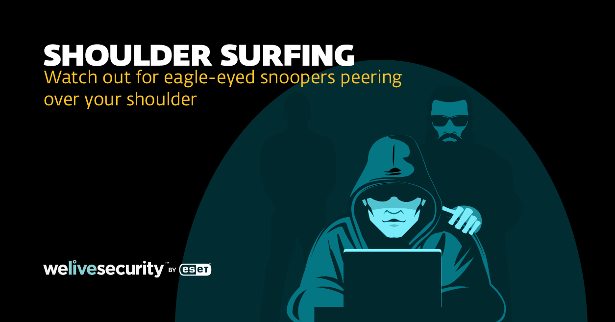 Shoulder surfing: Watch out for eagle‑eyed snoopers peeking at your phone