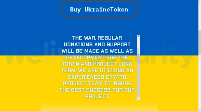 Ukraine donation scam 2