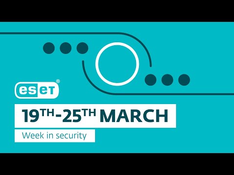Week in security with Tony Anscombe