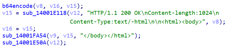 Figure 12. Hardcoded HTTP header used by the PapaCreep backdoor