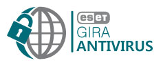 Logo Gira Antivirus ESET